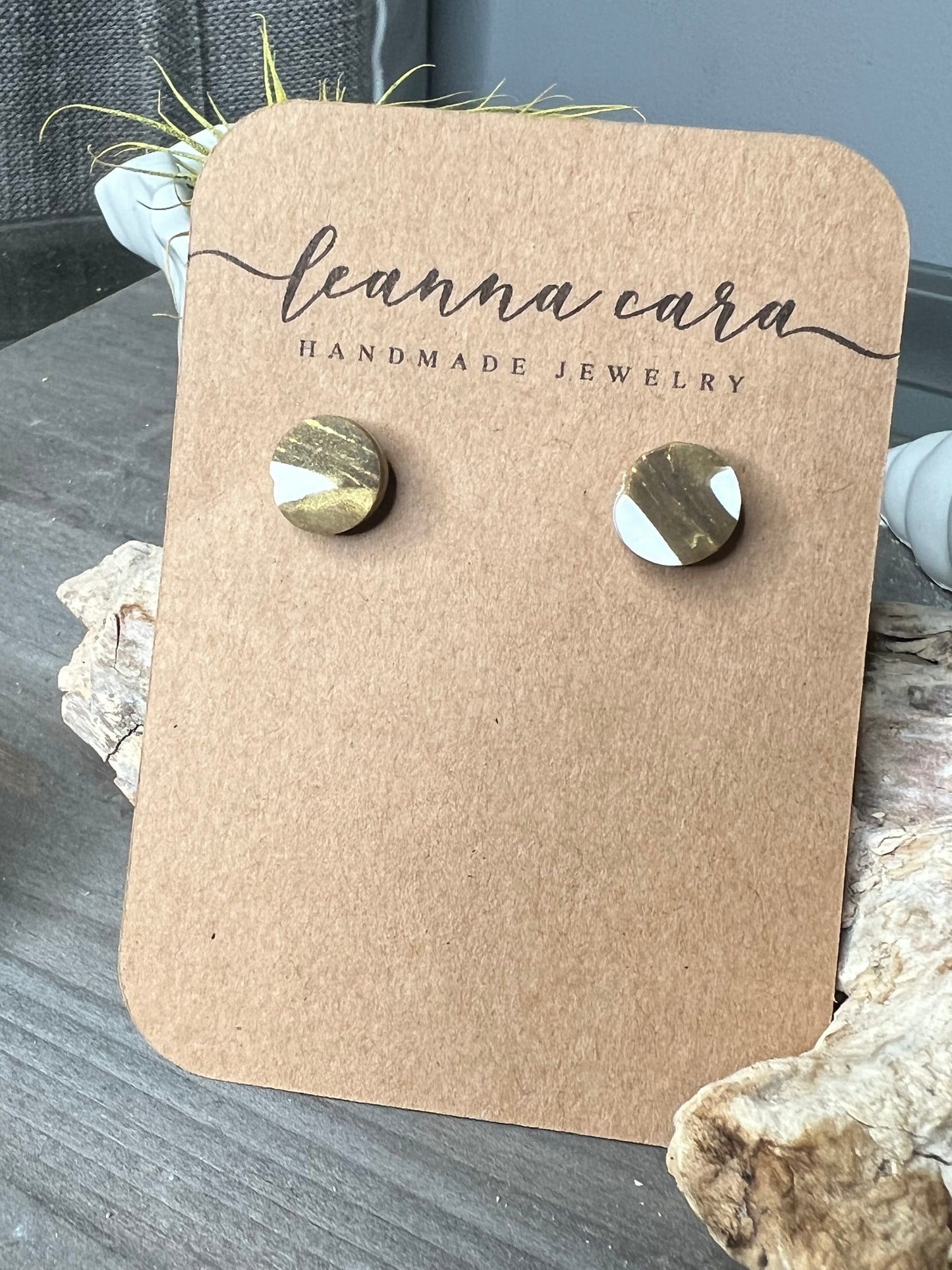 Handmade - Polymer Clay studs