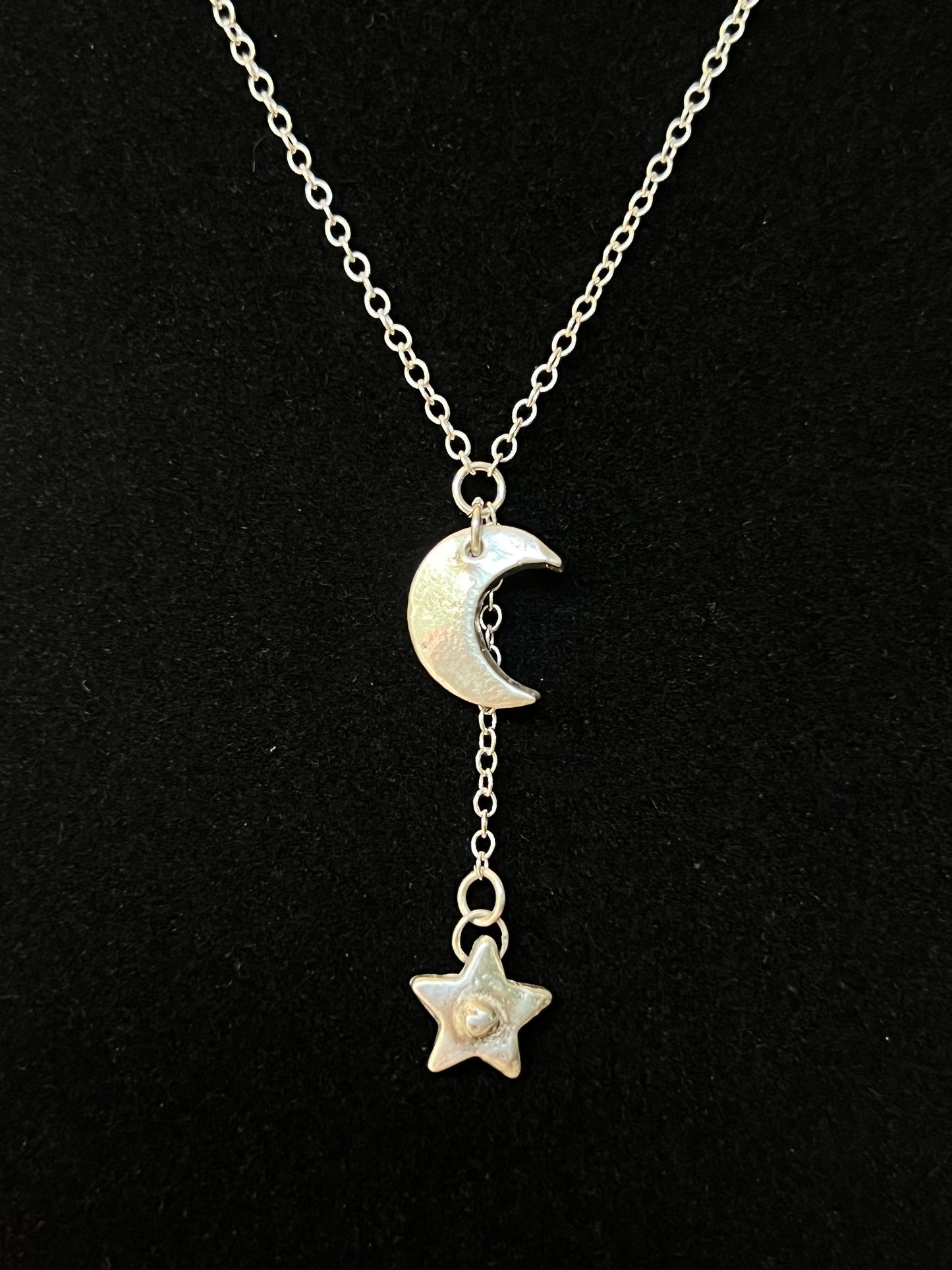 Moon & Star pendants and chain.