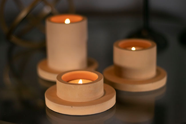 Nordic Tealight Candle Holder set