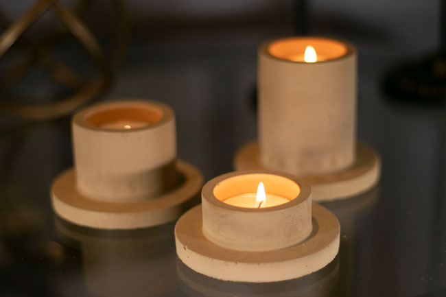 Nordic Tealight Candle Holder set