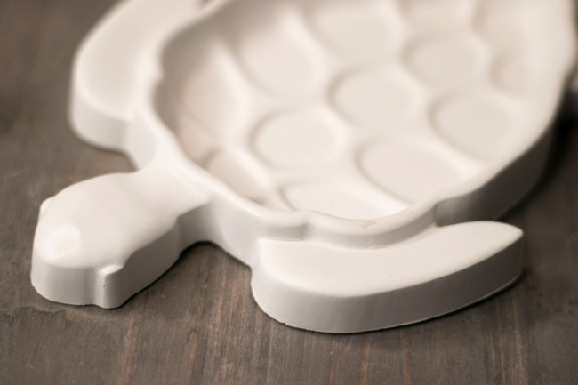 Cement Sea Turtle Tray