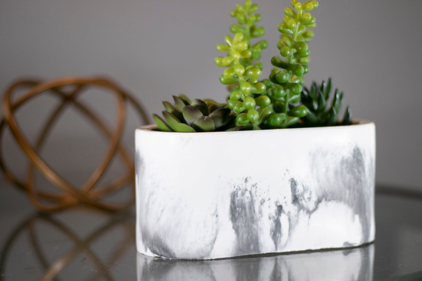 Large Oval Shaped Planter