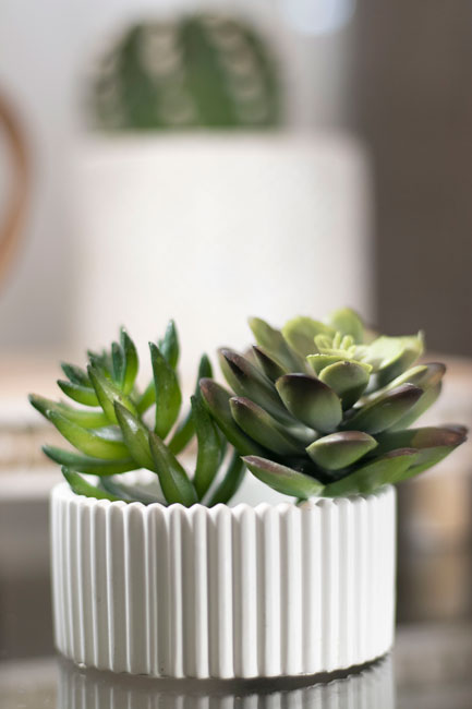 Large tea light/succulent planter