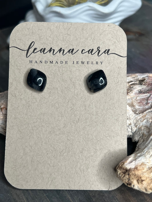 Handmade - Polymer Clay Earrings Studs