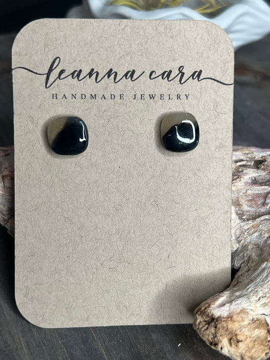 Handmade - Polymer Clay Earrings Studs