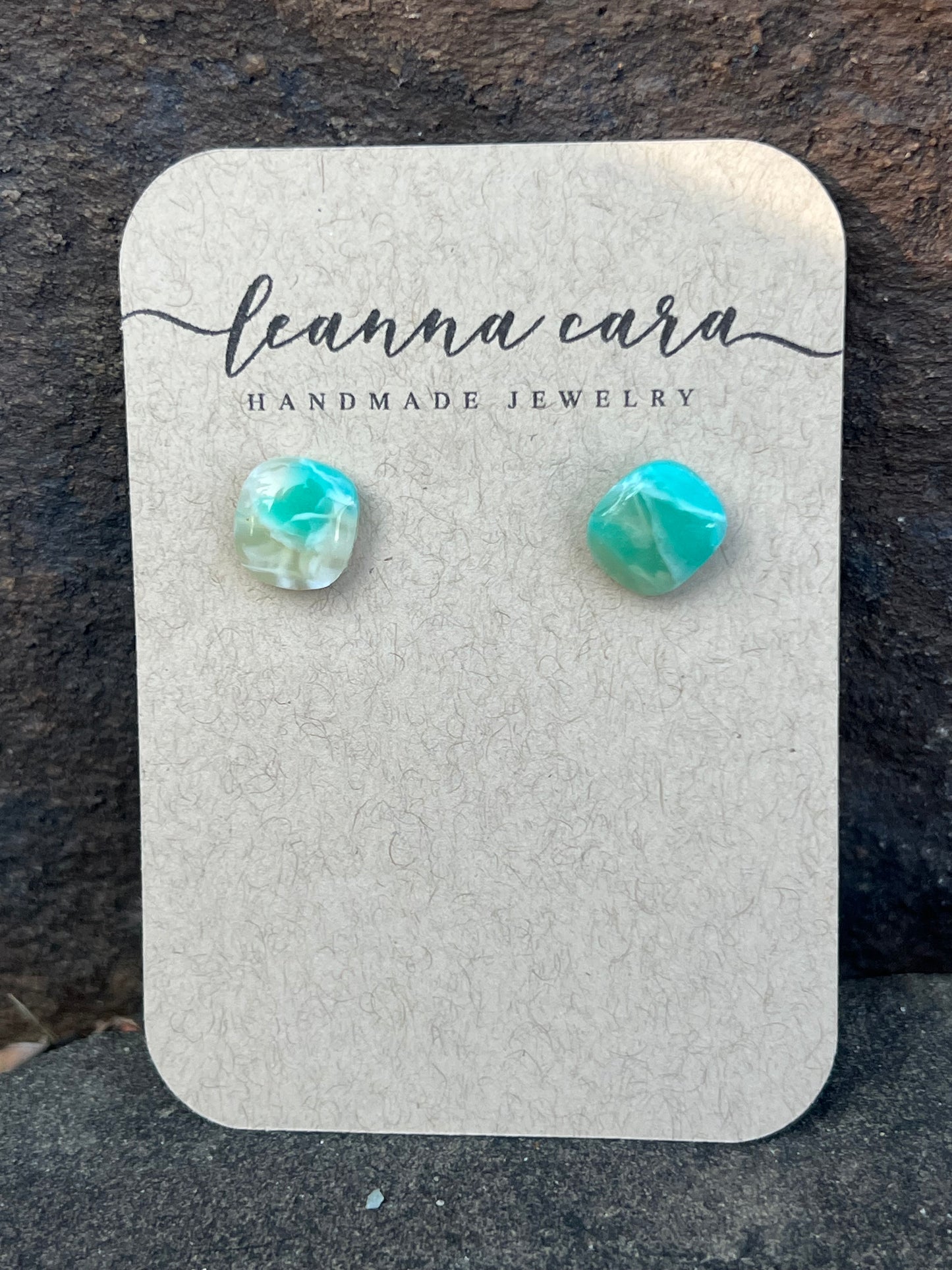 Handmade - Polymer Clay Earrings Studs
