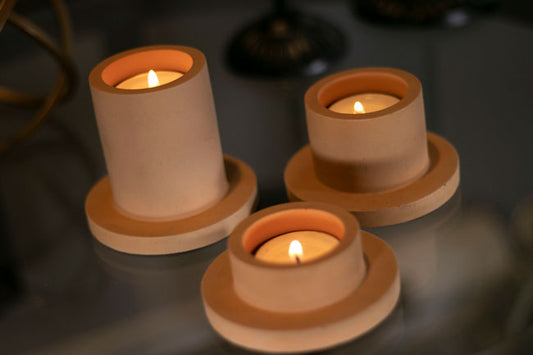 Nordic Tealight Candle Holder set