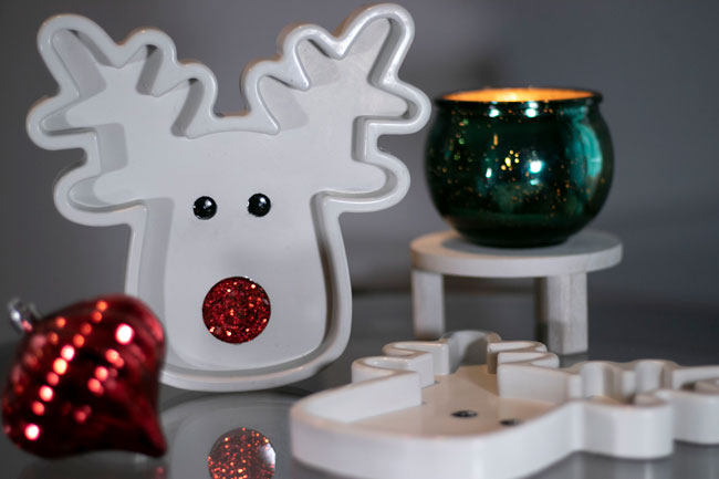 Decorative Rudolf Tray