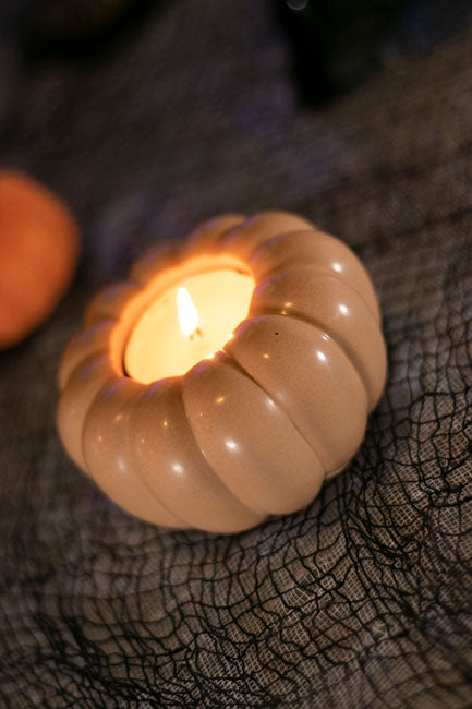 Orange pumpkin Tealight