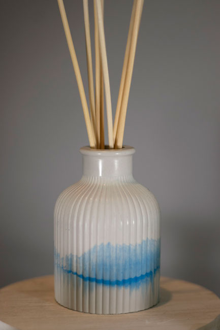 Colorwashed vase